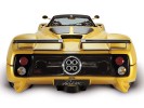 Pagani Zonda Roadster: вид сзади (желтый)