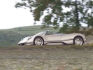 Pagani Zonda Roadster: вид сбоку (серый)